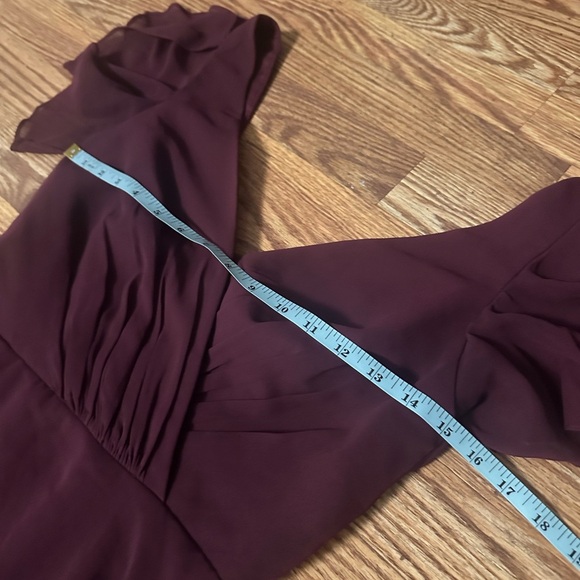 CELEBRATE DB STUDIO Dress with Flutter Sleeve Full Skirt Size 2 - Picture 8 of 16